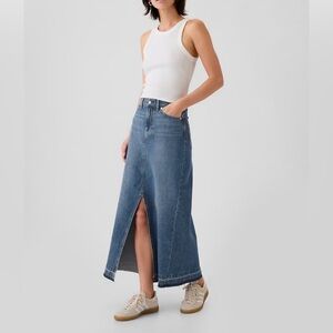 Maxi Denim Skirt